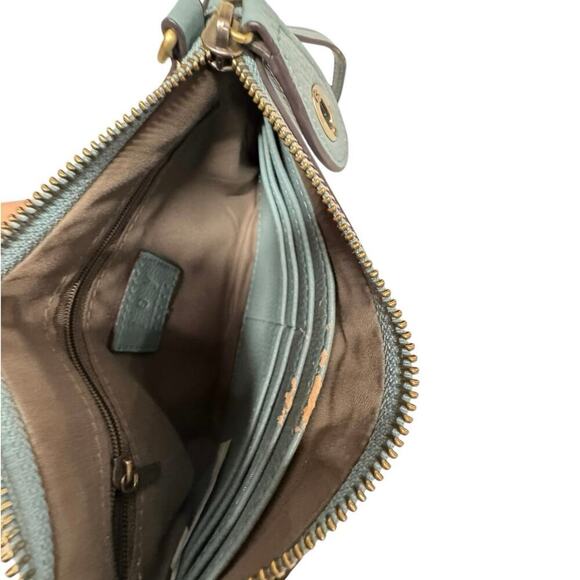 Joy Susan Mini Crossbody Wristlet Clutch In Spa Blue - Picture 5 of 12